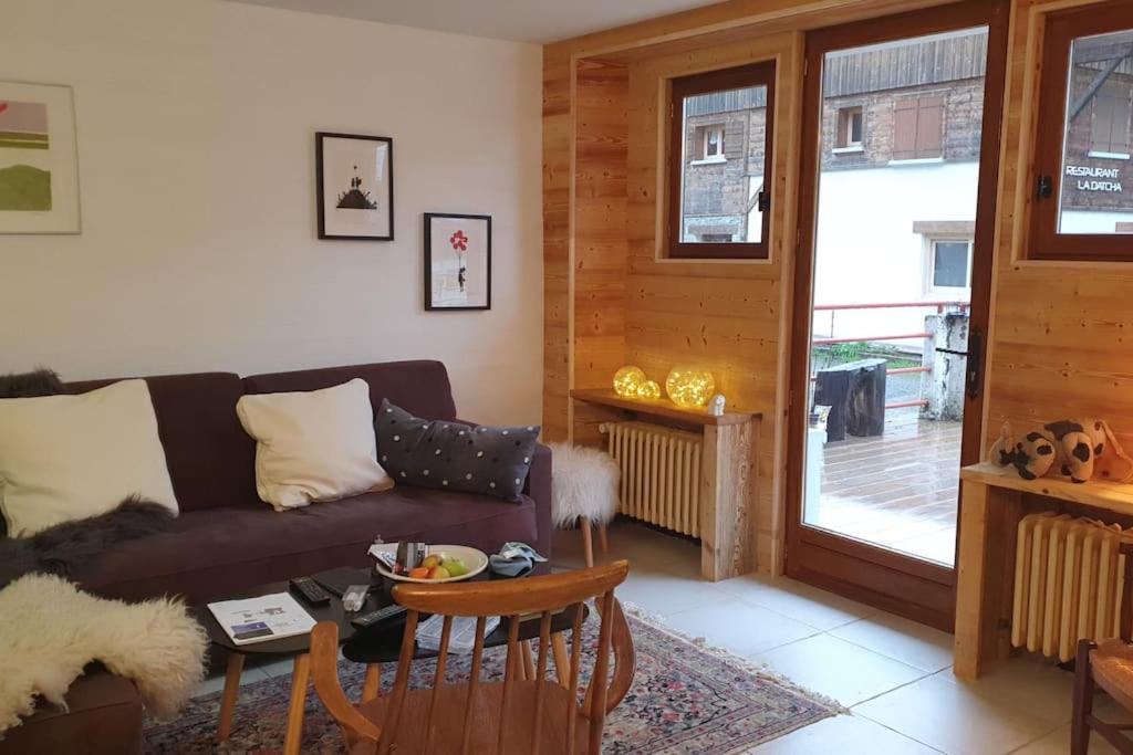 Appartement La Duchere Le Plan-La Giettaz Massif Des Aravis Екстериор снимка
