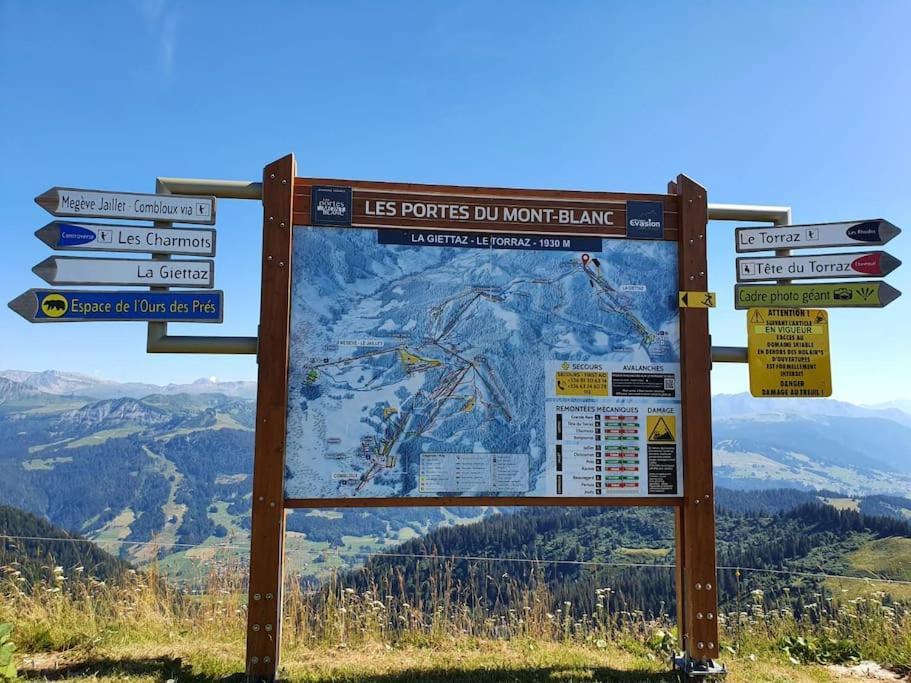 Appartement La Duchere Le Plan-La Giettaz Massif Des Aravis Екстериор снимка