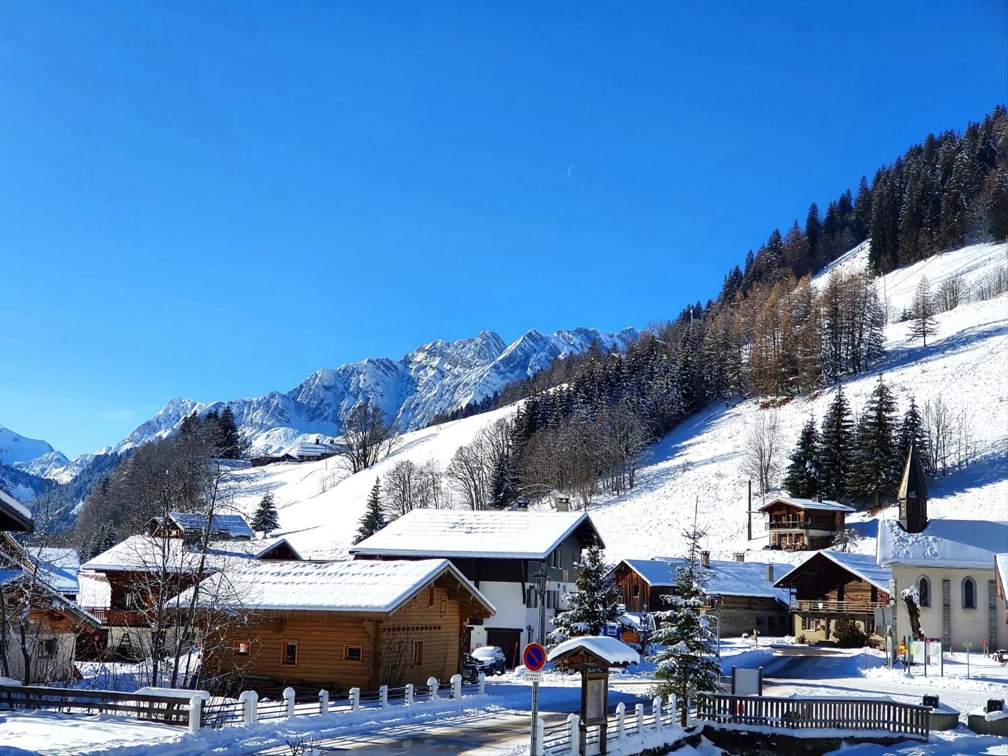 Appartement La Duchere Le Plan-La Giettaz Massif Des Aravis Екстериор снимка