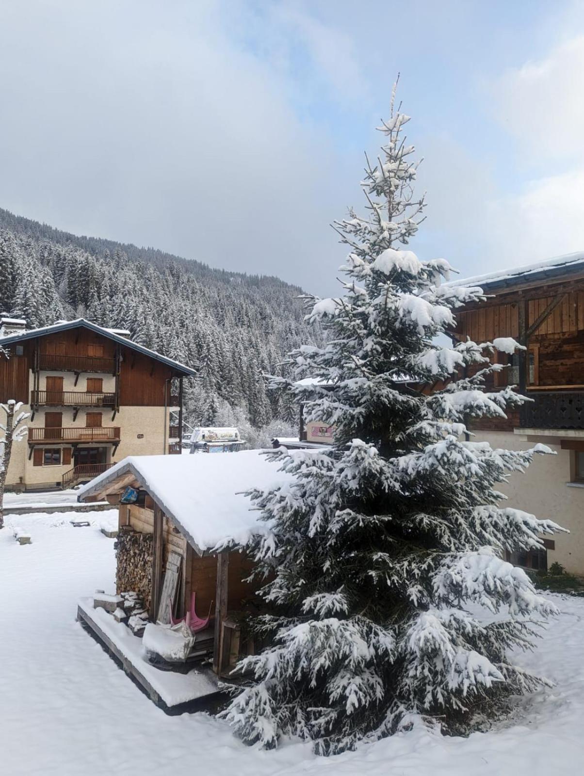 Appartement La Duchere Le Plan-La Giettaz Massif Des Aravis Екстериор снимка