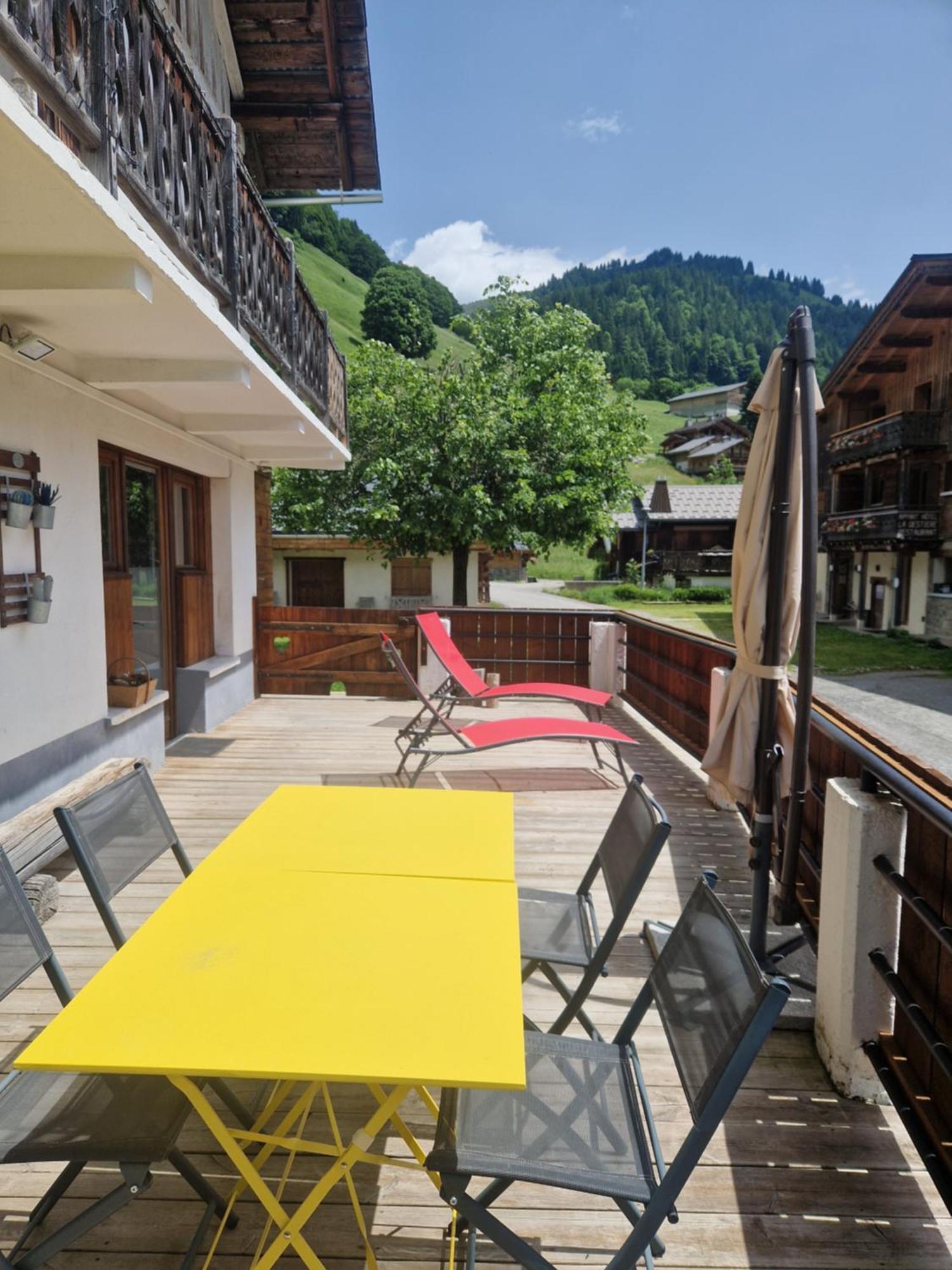 Appartement La Duchere Le Plan-La Giettaz Massif Des Aravis Екстериор снимка